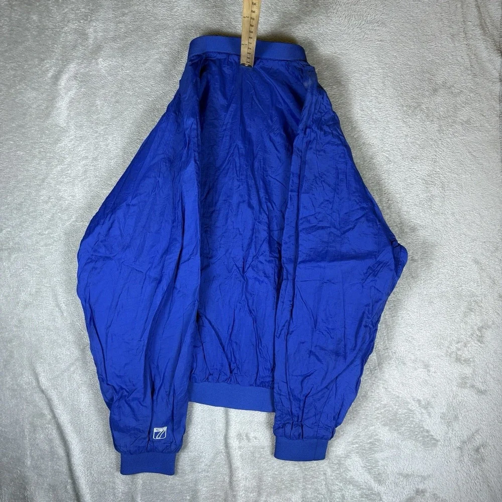 MLB Chicago Cubs Genuine Merchandise Pullover Windbreaker Blue Size Large - Picture 2 of 7